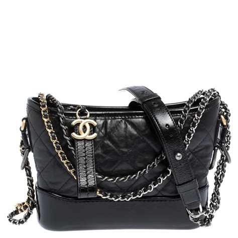 chanel small gabrielle bag black|chanel gabrielle bag price increase.